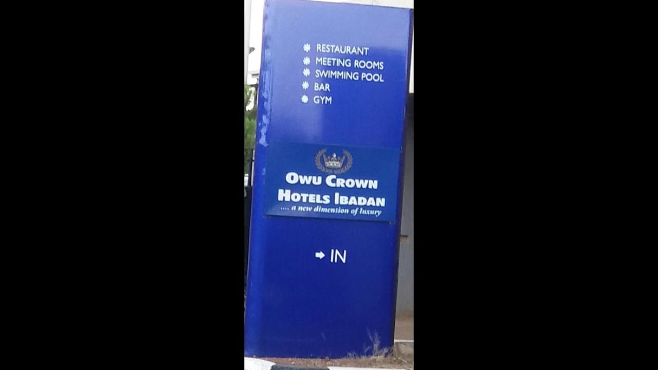 Room In Lodge - Owu Crown Hotel, Ibadan Luaran gambar